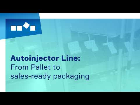 Autoinjector Line – From Pallet to sales-ready packaging