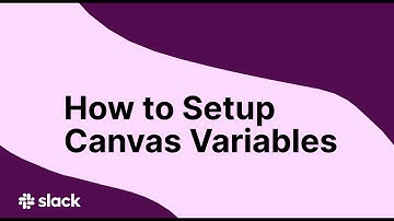 How to setup canvas variables