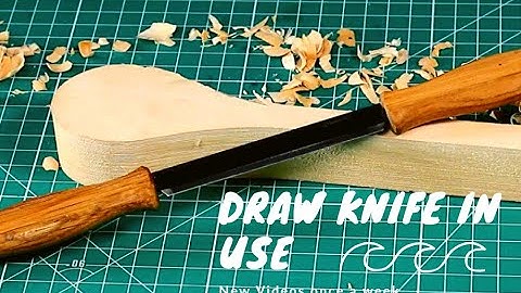 How to Use a Draw Knife?