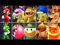 New Super Mario Bros Wii   U - All Bosses (2 Player)