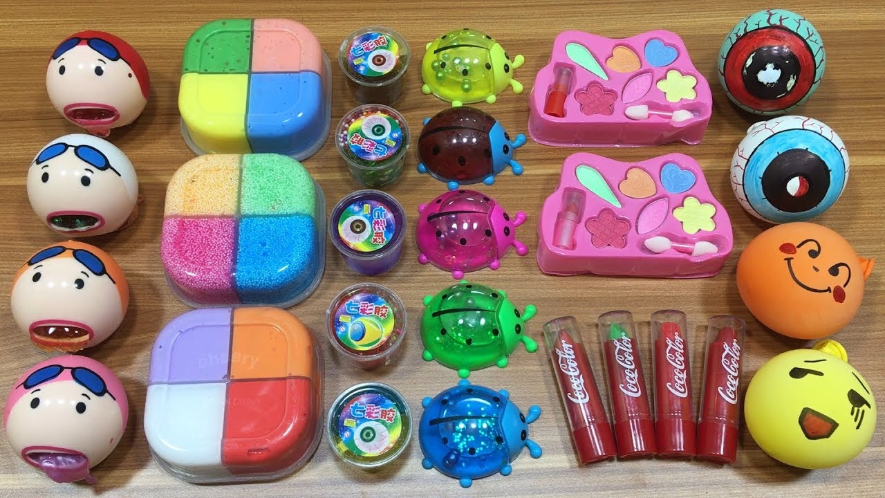 Mixing Makeup and Floam into Store Bought Slime !!! Relaxing with Funny Balloons | Slime Videos 