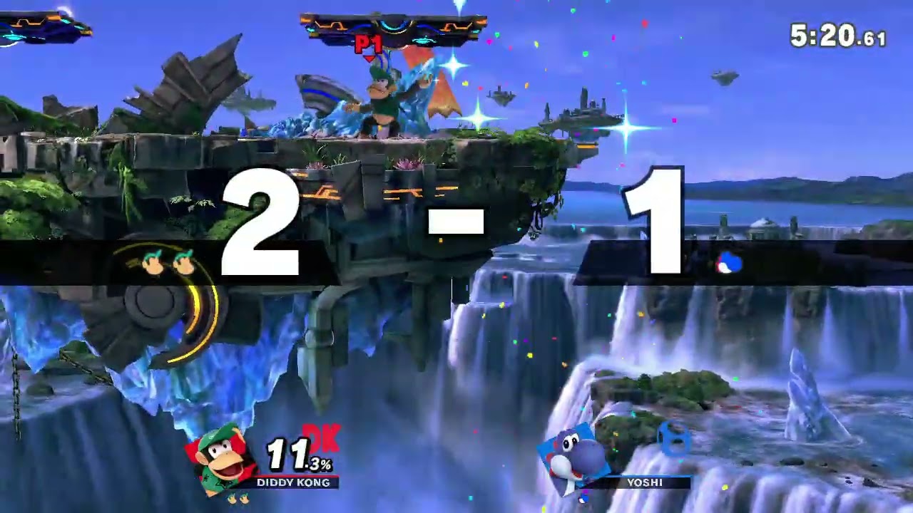 WinterShorts (Yoshi) vs. Purp (Diddy) - Buster Out #163, Game 3