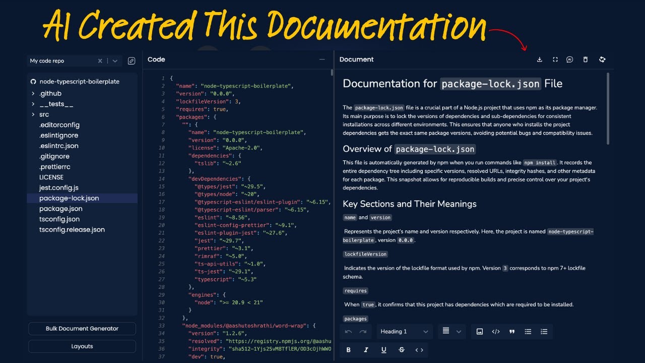 Never Write Code Docs Again? This AI Does It In Seconds. - YouTube