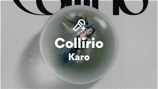 Karo, Collirio Testolyrics