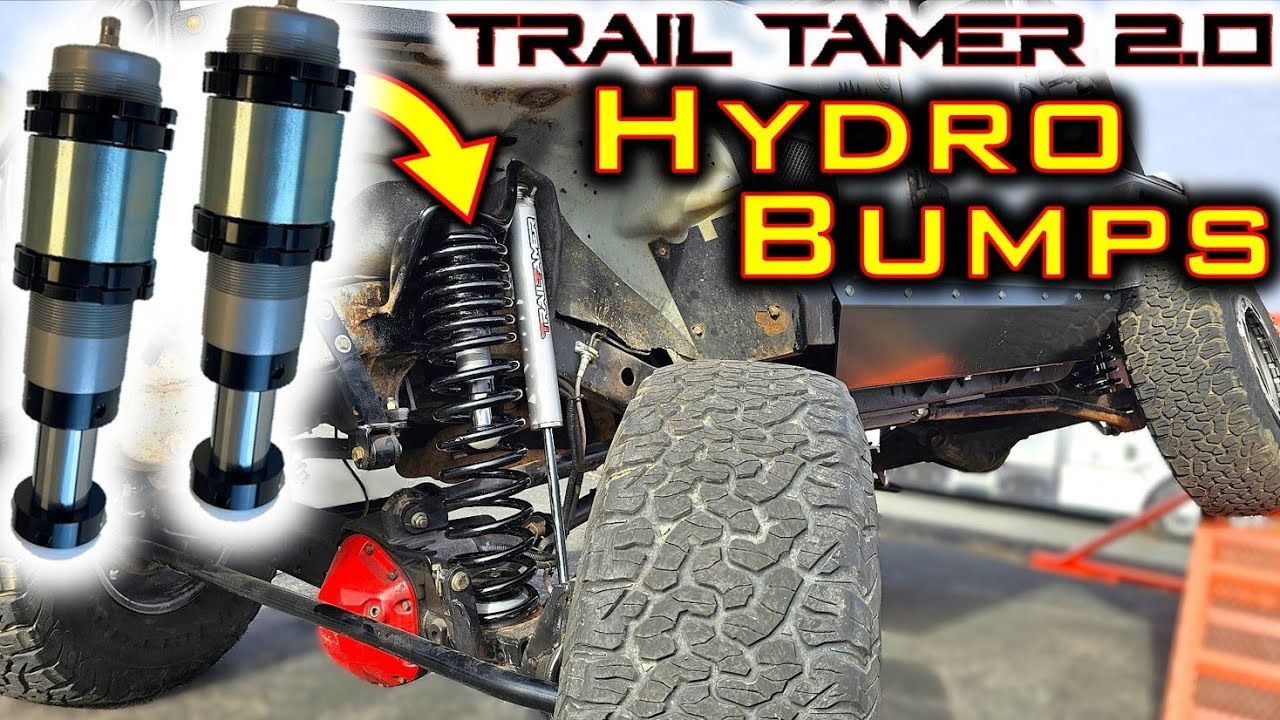 TJ, XJ, ZJ Front Hydro Bumps - Add some BEEF to your front bumps stops!