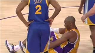Kobe Bryant Post Game Interview About Torn Achilles