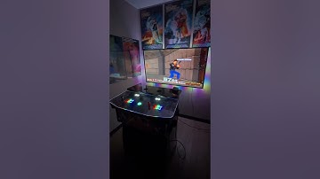 Time Crisis 2 Player Custom Arcade Fight Stick With Light Guns & Trackball