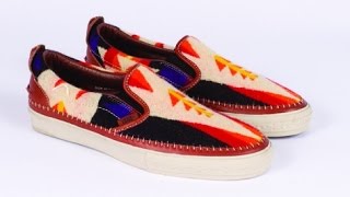 vans pendleton slip on