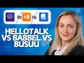 HelloTalk Vs Babbel Vs Busuu 2026 Comparison Best Language Learning App