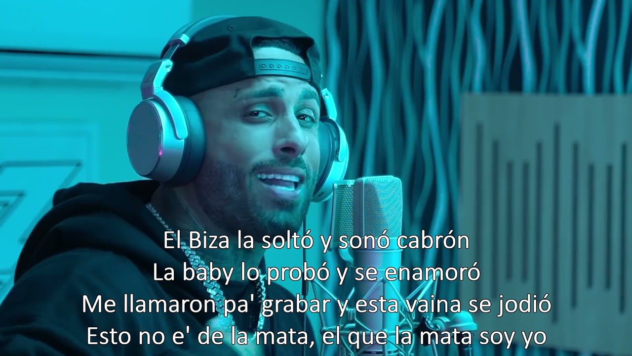 Nicky Jam || BZRP Music Sessions #41 LETRA - YouTube