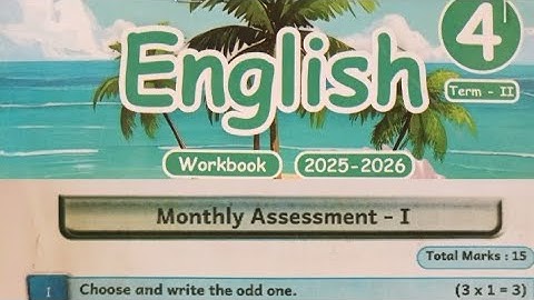 4th English monthly assessment 1/English 4th std monthly assessment 1 /#ennumezhuthum