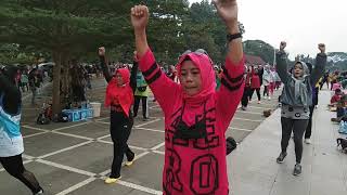 Senam Minggu Pagi Alun Alun Subang