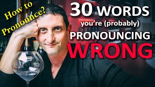 30 Words You're (probably) Mispronouncing? | Difficult Pronunciation | Pronounce Things Wrong!