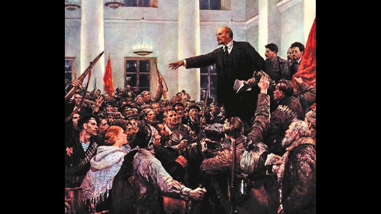 Ленин на митинге