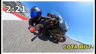 2:21 HOT LAP at Circuit of the Americas (COTA) | Yamaha YZF-R3M Onboard