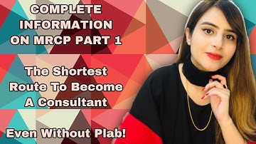 How To Pass MRCP Part 1 In Just 3 Months! Everything You Need To Know! -DR HAFSA ABID