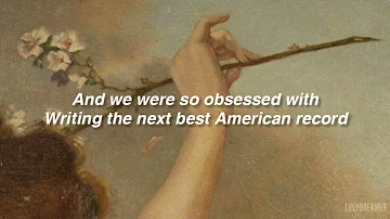 Lana Del Rey - The Next Best American Record [Lyrics Video]