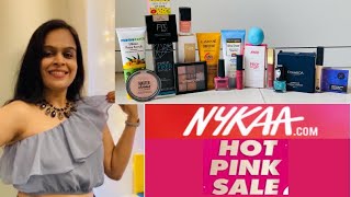 NYKAA *Huge*Haul | Big Discount |RECOMMENDATIONS | NYKAA HOT PINK SALE| NYKAA MAKE UP MUST HAVES |