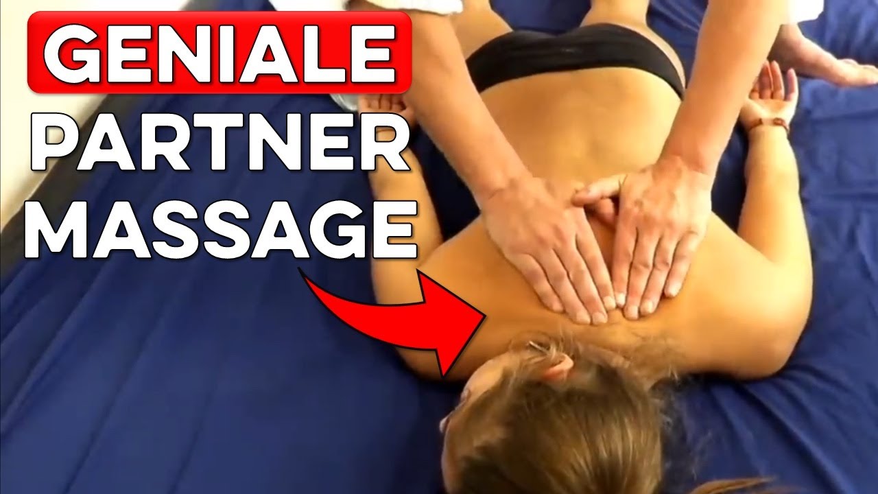 Partnermassage-Tutoriel: So kannst du die Rücken- & Gesäß-Muskeln genial massieren!