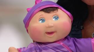 Cabbage Patch Kids 14" Animated Baby So Real w/Bonus Outfit on QVC