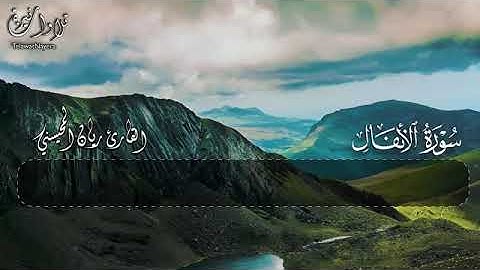 أرح مسامعك 🎧😴 بتلاوة عطرة    سورة الأنفال كاملة    بصوت القارئ ريان المحيسني