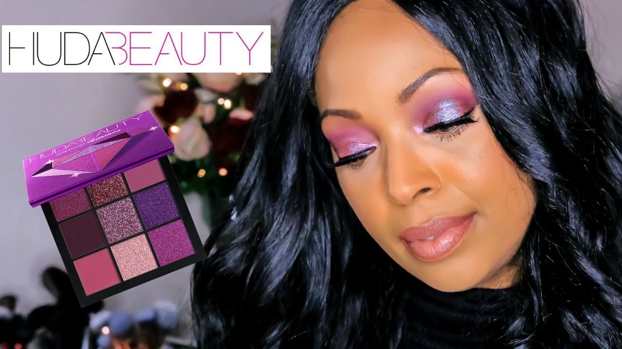 Huda Beauty Amethyst Obsessions Palette First Impression/GRWM