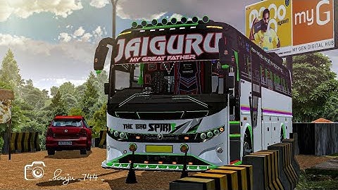 NEW ZED VEGA BUS 🚌MOD REVIEW🔥 FOR BUSSID V4.1.2 /PS.GAMINGCHANNEL💯