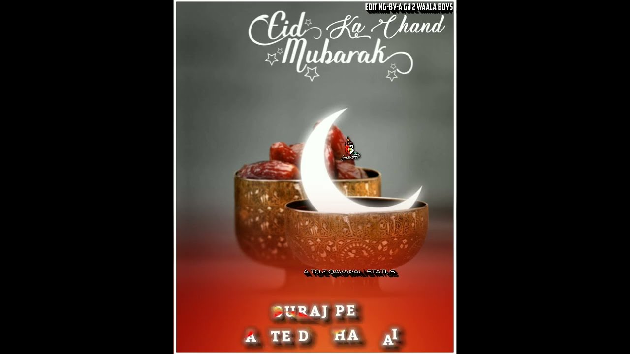 Eid Ka Chand Nazar Aya 🤩 | Chand Raat Mubarak Status | Ramzan Status 2022 | 