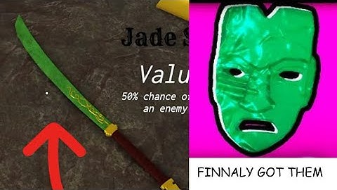 FINALLY GOT THE JADE SWORD AND STRANGE MASK IN DEAD RAILS