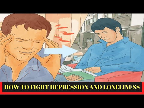 Como combater a depressão e solidão, sem ajuda externa | Depressão e solidão