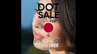 Spotted something? The red dot sale is your sign.