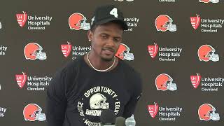 Myles Garrett & Deshaun Watson Press Conferences | July 26, 2024