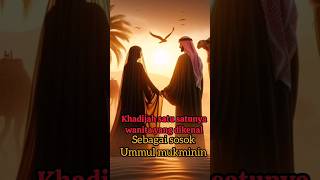 kisah khadijah sosok  istri setia Rasulullah !! #khadijahistrirasulullah #shortsfeed #islam #kisah