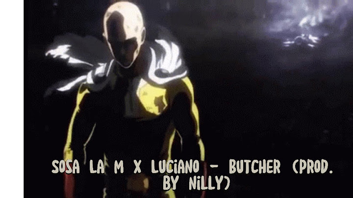 Sosa La M x Luciano - Butcher (prod. by nilly) sped up