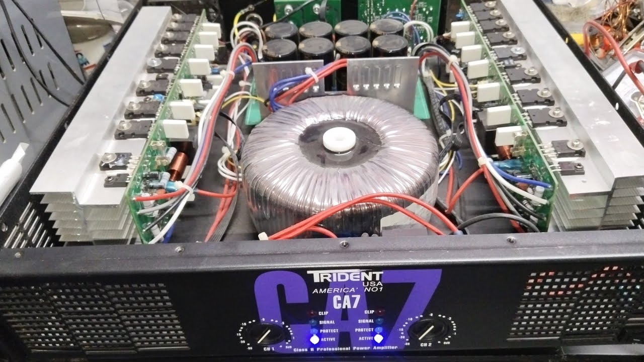CA7 POWER AMPLIFIER PAANU PATITIBAYIN MAG ADD NG TRANSISTOR AT FIX BIAS ...