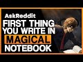 What If You Come Across A Magic Notebook That Whatever You Write In It Will Turn Into Reality?