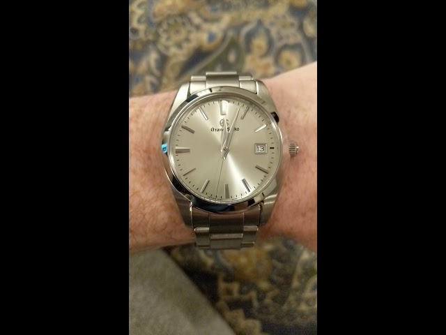 Instant Date Change Grand Seiko SBGX263 - YouTube