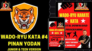 Wado Ryu Kata 4 - Pinan Yodan - Beginners Breakdown Kids & Teen Version