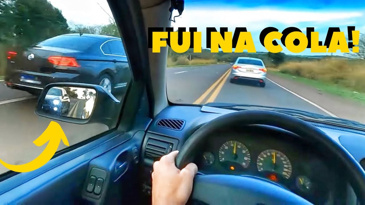 PASSAT TSI E BMW CHAMARAM O ASTRA DE 170cv NA SETA! TENTEI A SORTE!