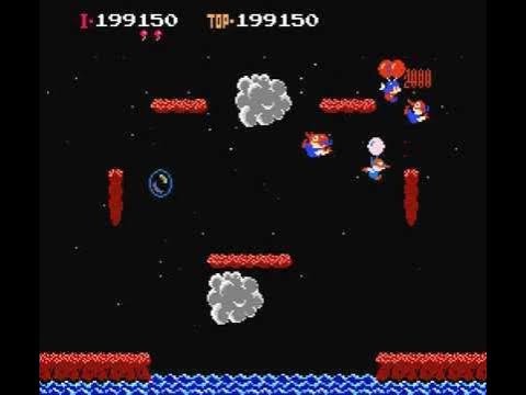 Balloon Fight (NES) Music - Eaten by Fish 