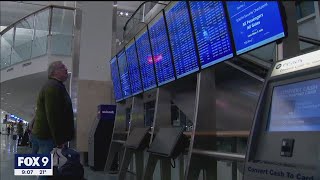 Snowstorm Creates Travel Headaches At Msp Airport I Kmsp Fox 9