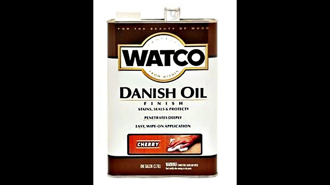 Watco Danish Oil YouTube