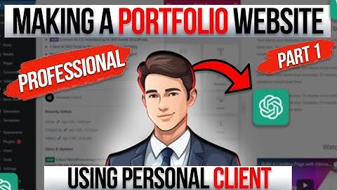 How to Build Your Portfolio Website with ChatGPT as a Client | Part 1: Introduction for Beginners