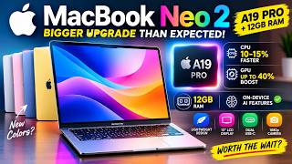 Apple MacBook Neo 2 Is Coming SOONER! A19 Pro + 12GB RAM LEAKS Explained!😱