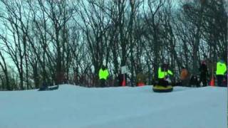 Cascade Mountain WI Snow Tubing 2012