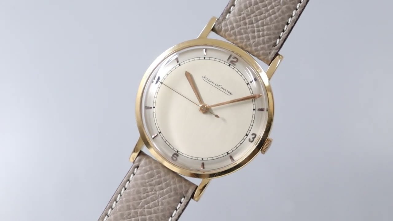 JAEGER LECOULTRE ジャガールクルト】18KYG／Cal.P450/4／1940年代