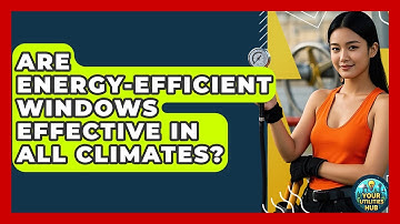 Are Energy-Efficient Windows Effective in All Climates? - Your Utilities Hub