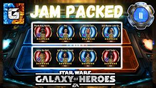 This Guy Set Everything... EIGHT GLs on Defense... 3v3 GAC Kyber 2
