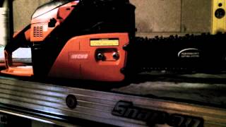 Echo CS-8000 Chainsaw Review Part 1