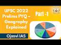 UPSC 2022 Prelims PYQ – Geography Explained (Part 1) | Detailed Solutions & Concepts | Ojasvi IAS
